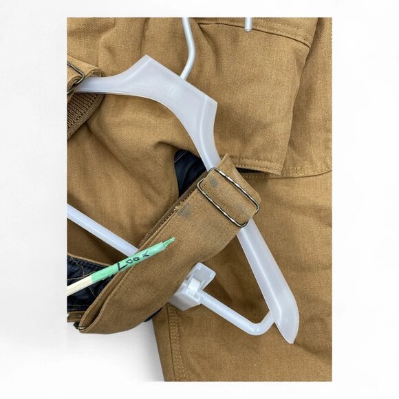 Walls Insulated Canvas Men’s Overalls Bib Utility Work Carpenter Size XL 46 x 28 - Picture 9 of 9